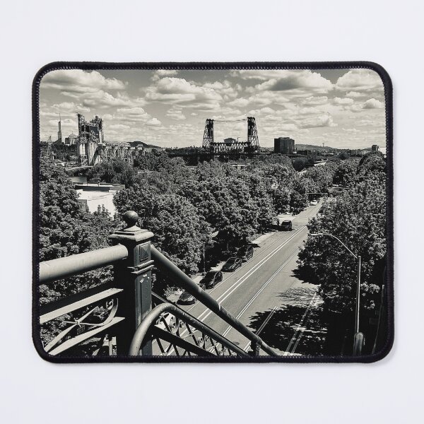 Item preview, SE Portland from the Bridge designed and sold by LeelaZuzu.