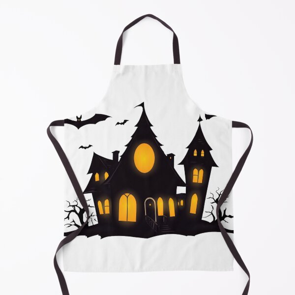 Item preview, Spooky Haunted Mansion at Night designed and sold by MaliEva.