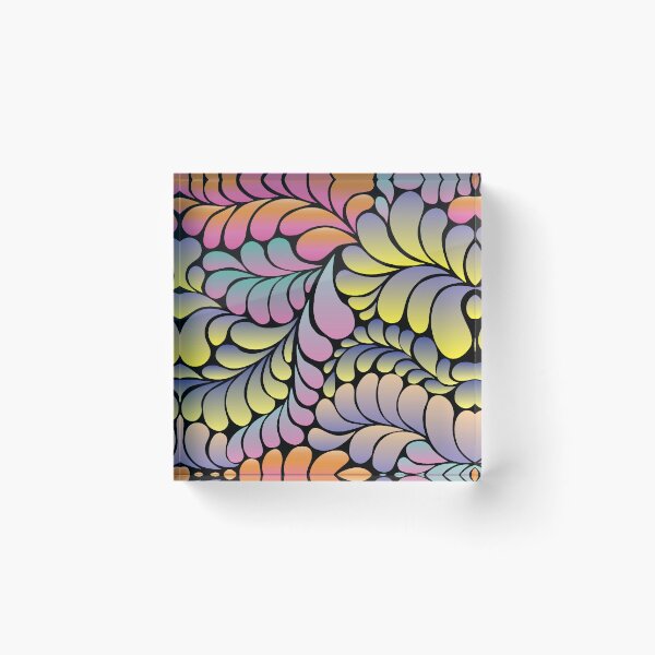 Item preview, Psychedelic Leaves designed and sold by ViaARTfactory.