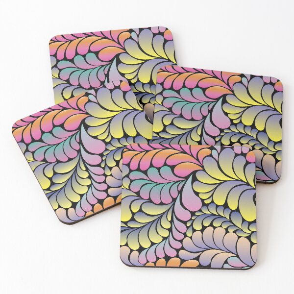 Item preview, Psychedelic Leaves designed and sold by ViaARTfactory.