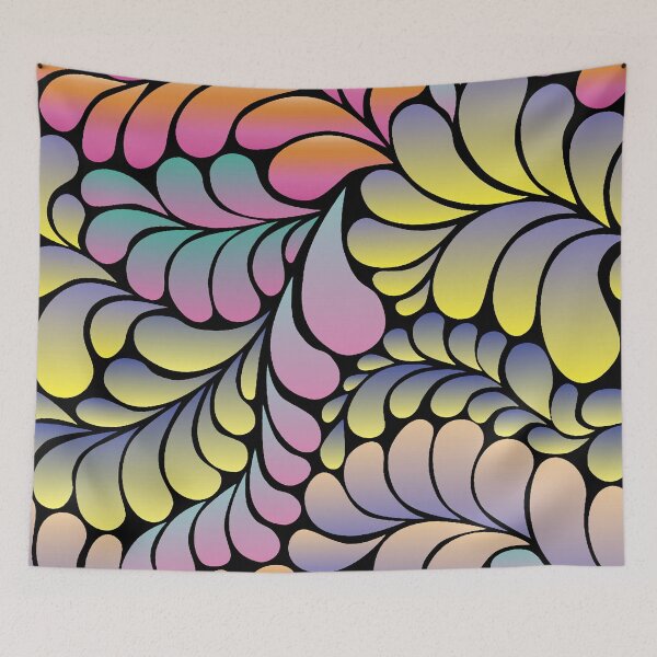 Item preview, Psychedelic Leaves designed and sold by ViaARTfactory.