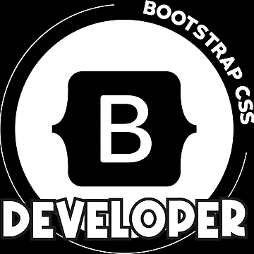 Artwork thumbnail, Bootstrap Developer Coding Life Design by Bigohobi