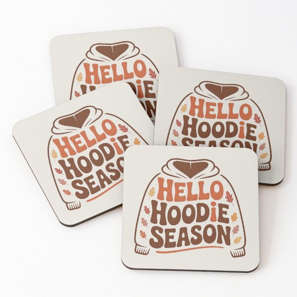 Item preview, Hello Hoodie Season - Cozy Autumn Wear Design designed and sold by Jollys-ArtShop.