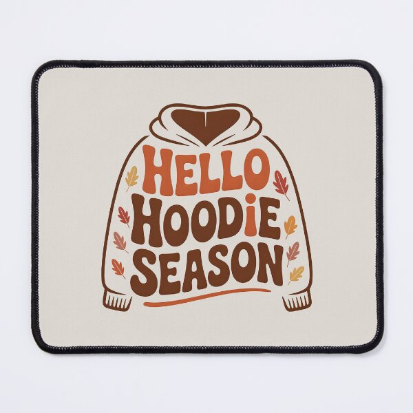 Item preview, Hello Hoodie Season - Cozy Autumn Wear Design designed and sold by Jollys-ArtShop.