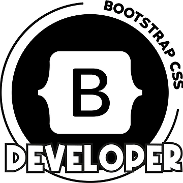 Artwork thumbnail, Bootstrap Developer Coding Life Design by Bigohobi