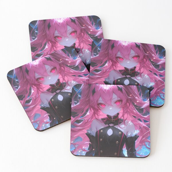 Item preview, Krul Tepes Seraph End Anime Vampire Queen Pink Pigtails Gaze designed and sold by SubtextandSass.