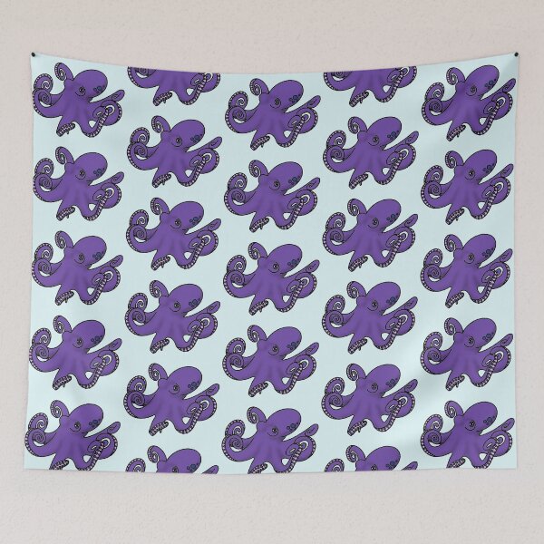 Item preview, Purple Octopus designed and sold by Daphne-Draws.