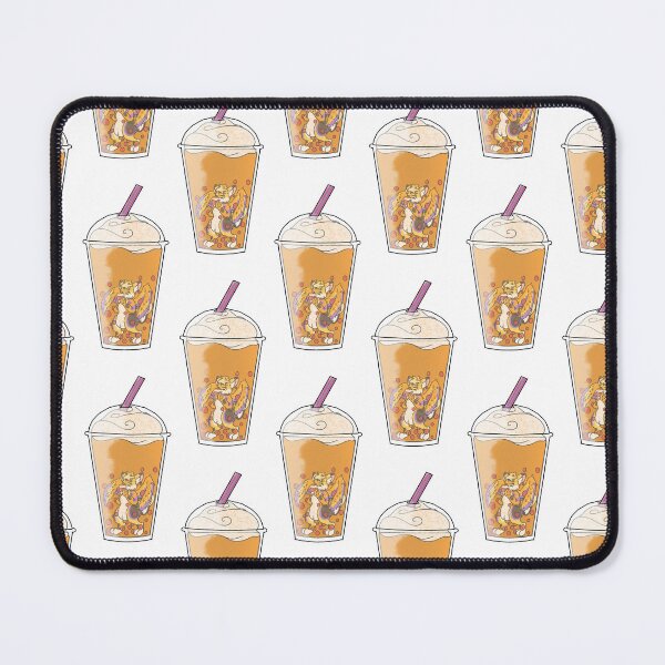 Item preview, Marcus the Dutchy Orange Cream Boba with Strawberry popping pearls Medium designed and sold by HatOfButtons.