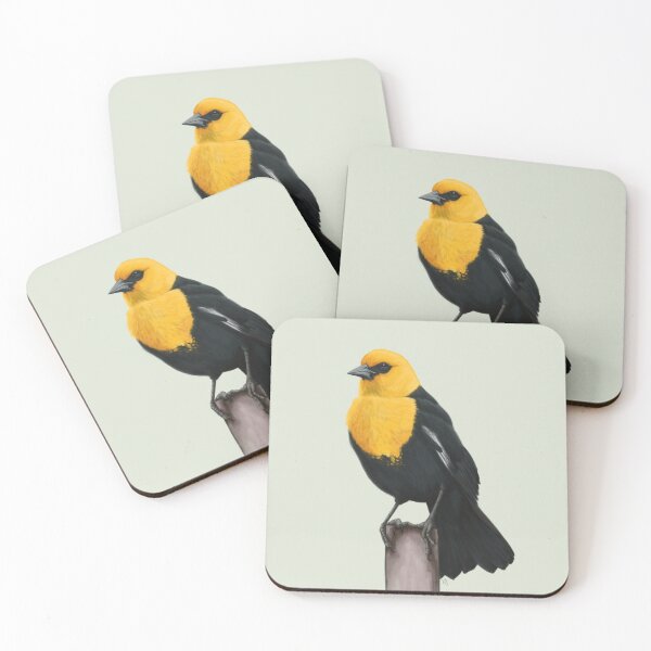Item preview, Yellow-headed Blackbird designed and sold by Wildlife Art by Holly.
