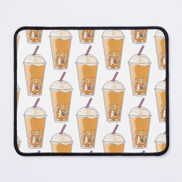 Item preview, Marcus the Dutchy Orange Cream Boba with Strawberry popping pearls Large designed and sold by HatOfButtons.
