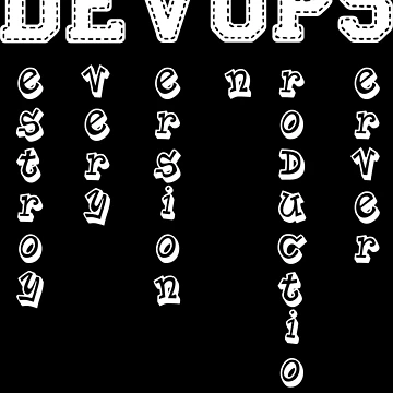 Artwork thumbnail, DevOps Engineer Coding Life Design by Bigohobi