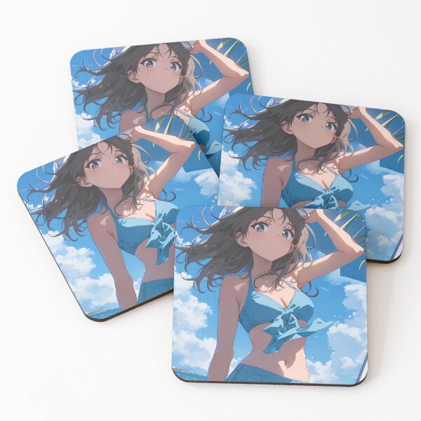 Item preview, Shiho Nishizumi Girls und Panzer Anime Summer Beach Elegance designed and sold by SubtextandSass.