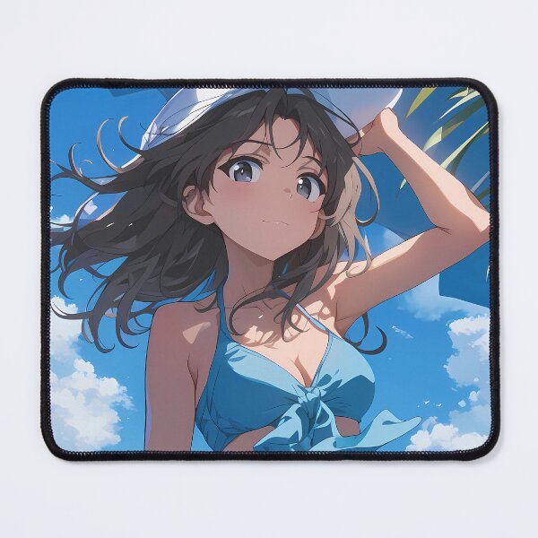 Item preview, Shiho Nishizumi Girls und Panzer Anime Summer Beach Elegance designed and sold by SubtextandSass.