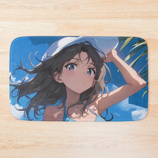 Item preview, Shiho Nishizumi Girls und Panzer Anime Summer Beach Elegance designed and sold by SubtextandSass.