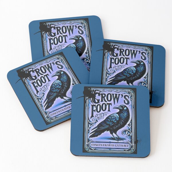 Item preview, Crow's foot and spiders Label designed and sold by sweetees4u.