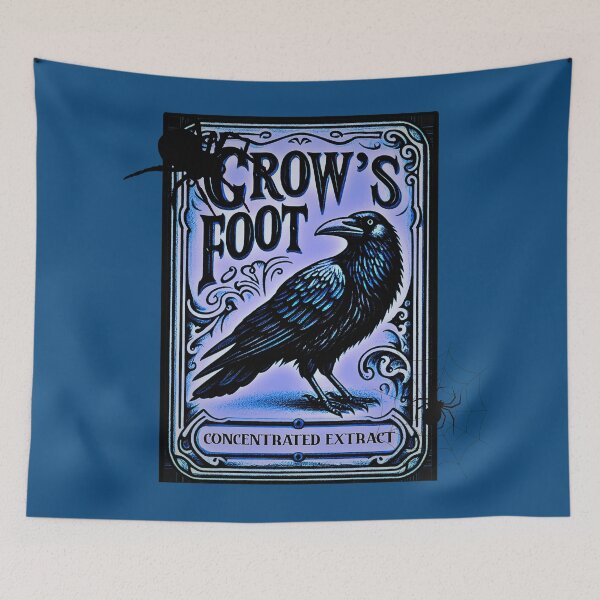 Item preview, Crow's foot and spiders Label designed and sold by sweetees4u.