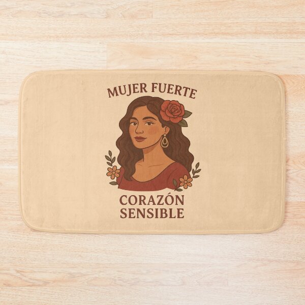 Item preview, Mujer Fuerte Corazón Sensible Latina Poderosa designed and sold by ReyDeLaCalle.