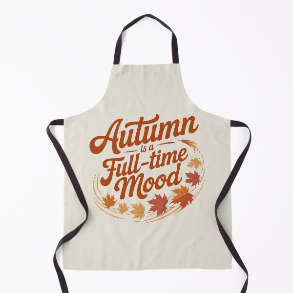 Item preview, Autumn Is a Full-Time Mood - Cozy Seasonal Vibes Design designed and sold by Jollys-ArtShop.