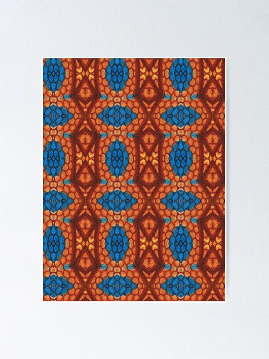 Thumbnail 1 of 3, Poster, art pattern designed and sold by The Hand That Listens.