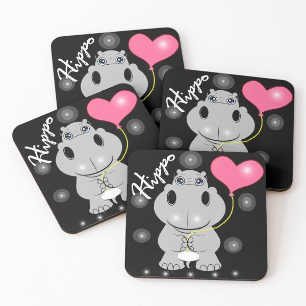 Item preview, Sweet Hippo  designed and sold by Shirley cute art .