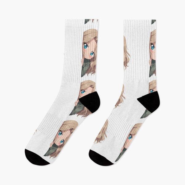Item preview, Girls und Panzer Kay Chibi Peeking Kawaii Garupan Anime Waifu designed and sold by SubtextandSass.