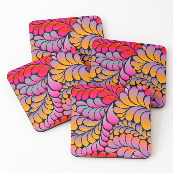 Item preview, Psychedelic Leaves designed and sold by ViaARTfactory.