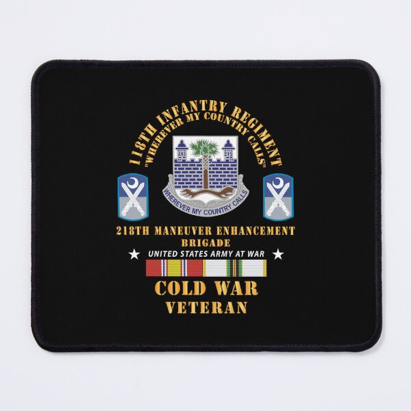 Item preview, Army - 118th Infantry Regiment - 218th Manuver Enhancment Bde (MEB) w COLD SVC designed and sold by Military Insignia Products.