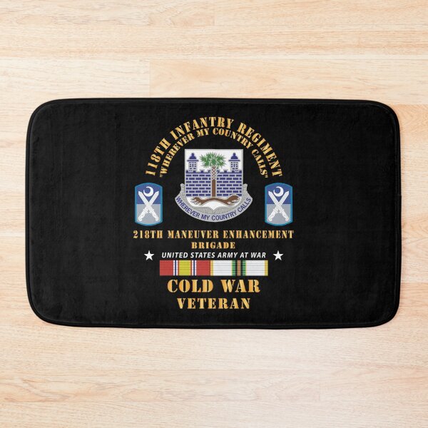 Item preview, Army -  118th Infantry Regiment - 218th Manuver Enhancment Bde (MEB) w COLD SVC designed and sold by Military Insignia Products.