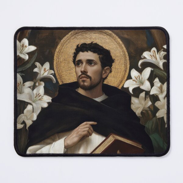 Item preview, Saint Dominic designed and sold by SanctifiedSouls.