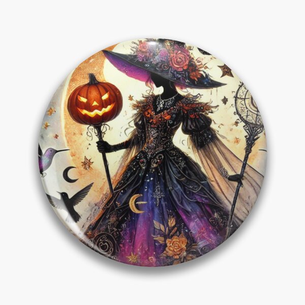 Item preview, Seraphina Noctura - The Enchantress of the Harvest Moon designed and sold by Dream Bloom Gallery.