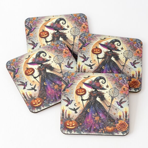 Item preview, Seraphina Noctura - The Enchantress of the Harvest Moon designed and sold by Dream Bloom Gallery.