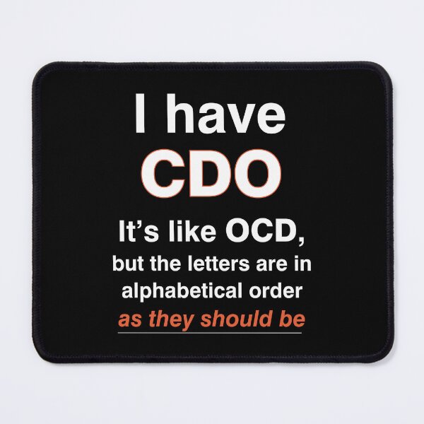 Item preview, CDO designed and sold by BigJohnTees.