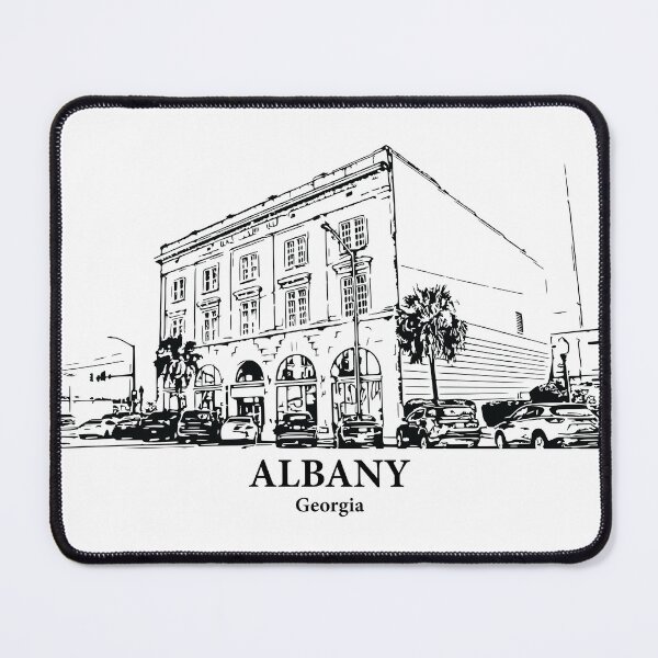 Item preview, Albany – Georgia designed and sold by Lakeric Cityscapes.