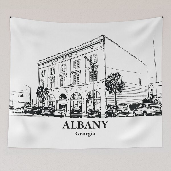 Item preview, Albany – Georgia designed and sold by Lakeric Cityscapes.