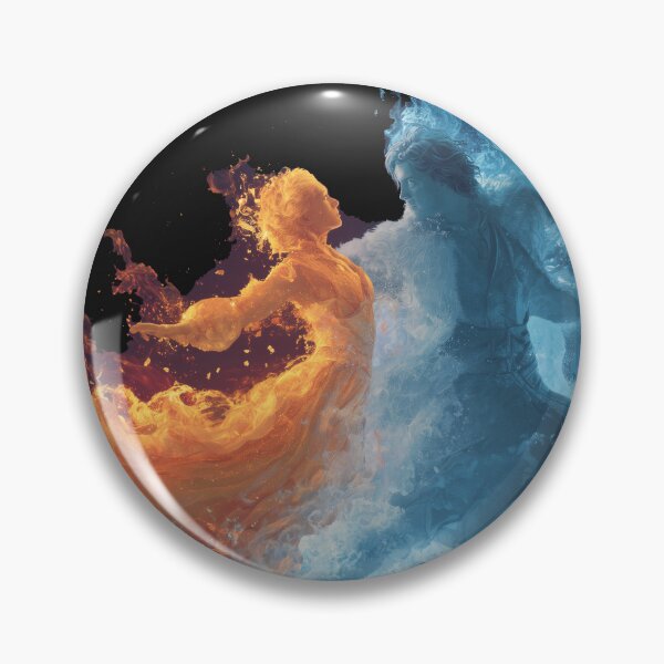 Item preview, Dance of Fire and Ice designed and sold by ArgentoArt.