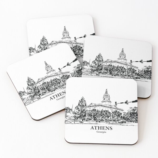 Item preview, Athens – Georgia designed and sold by Lakeric Cityscapes.