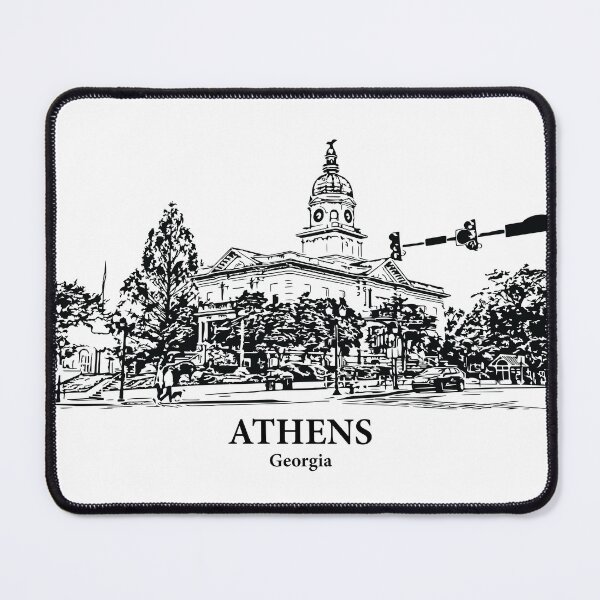 Item preview, Athens – Georgia designed and sold by Lakeric Cityscapes.