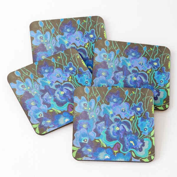 Item preview, Blue Pansies designed and sold by Kattrend.