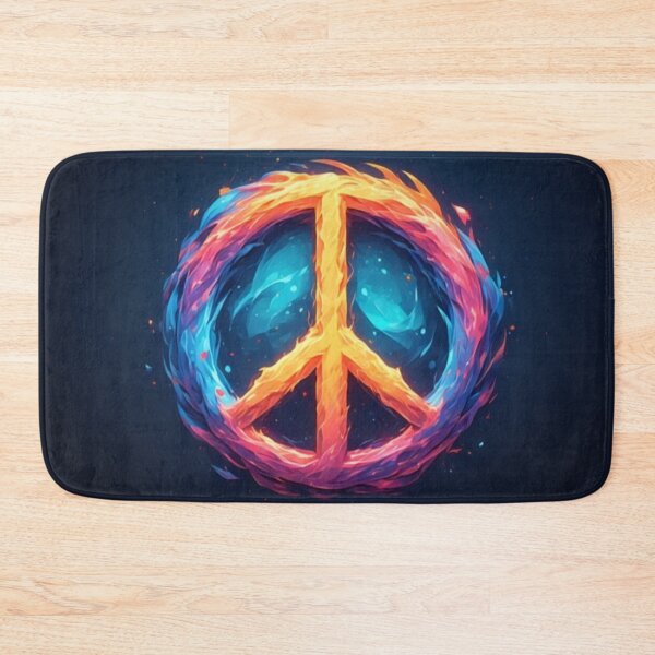 Item preview, Fire Peace Symbol designed and sold by The Ookami Den.
