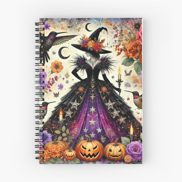 Item preview, Morganna Evernight - The Starlit Veil Witch designed and sold by Dream Bloom Gallery.