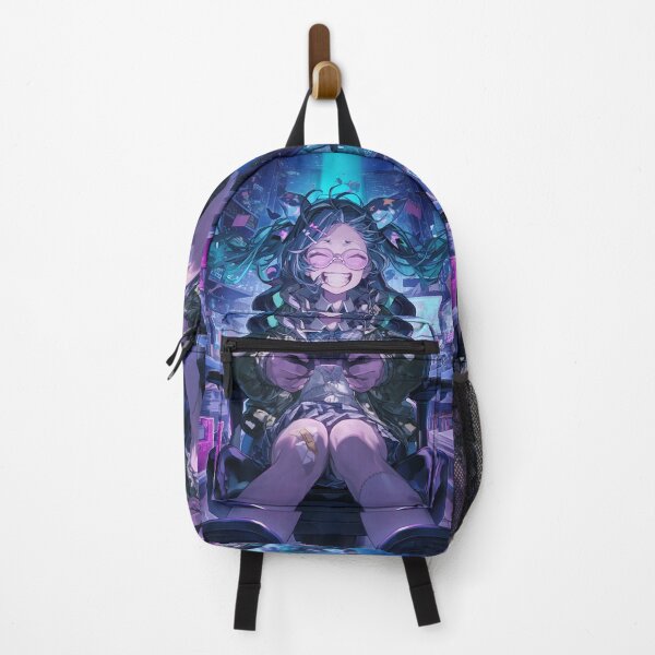 Item preview, Yugiri Zombieland Saga Anime Girl Waifu Retro Neon Gaming Class designed and sold by CarlosBender.