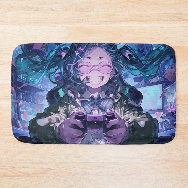 Item preview,  Yugiri Zombieland Saga Anime Girl Waifu Retro Neon Gaming Class designed and sold by CarlosBender.