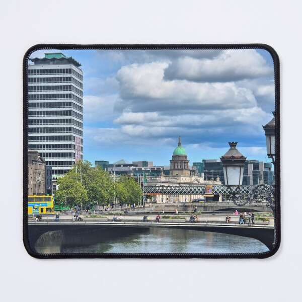 Item preview, Dublin bridges and River Liffey, Ireland designed and sold by FranWest.