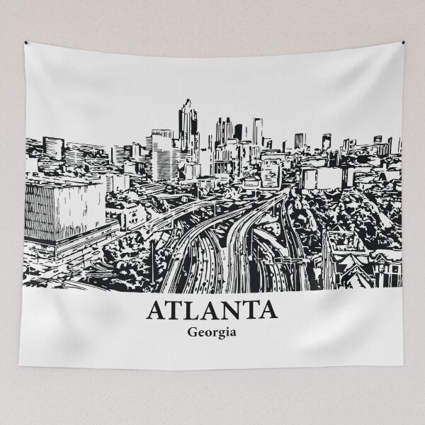 Item preview, Atlanta – Georgia designed and sold by Lakeric Cityscapes.