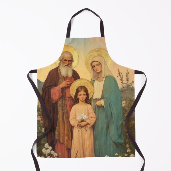 Item preview, Saint Joachim and Anne with Young Mary designed and sold by SanctifiedSouls.