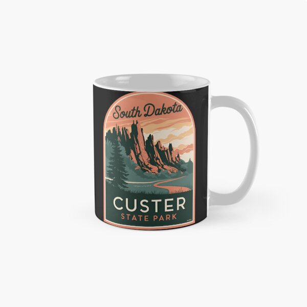 Item preview, Custer State national park - South Dakota America parks granite peaks of the Black Hills designed and sold by SkeletonsDanger.