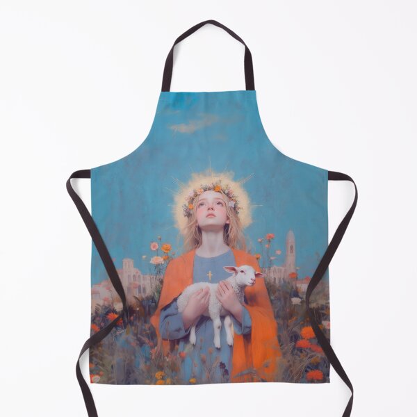 Item preview, Saint Agnes of Rome designed and sold by SanctifiedSouls.