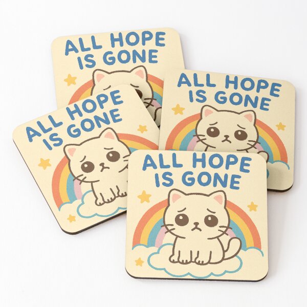 Item preview, All Hope is Gone designed and sold by Monkeysalad.