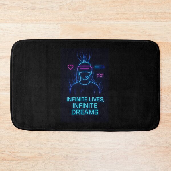 Item preview, Neon Cyber Gamer – Infinite Dreams Mode designed and sold by Otakism.