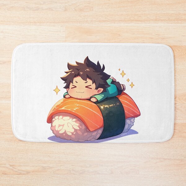 Item preview, Chibi Maki Sushi Renzo Shima Blue Exorcist Kawaii designed and sold by CarlosBender.
